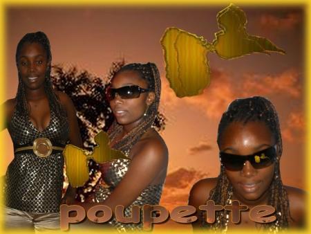 poupette en mode 31 Décembre en montage