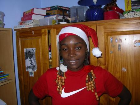 gangsta poupette en mode papa noël